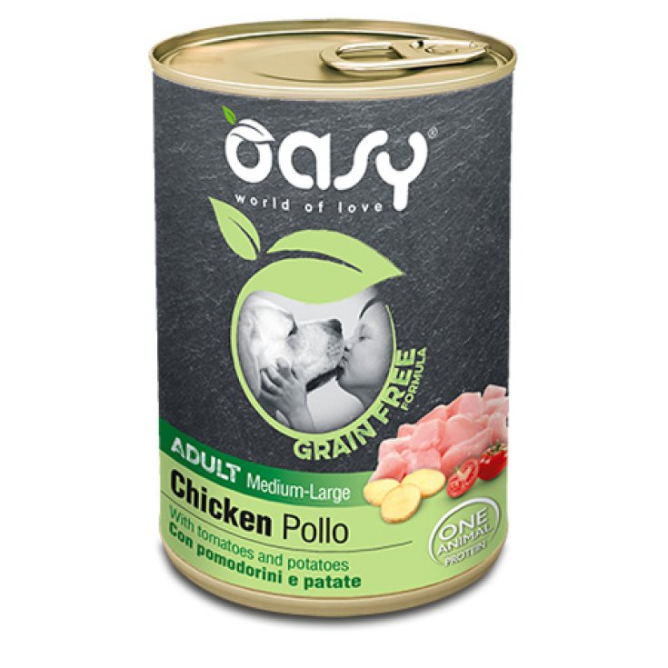 OASY WET DOG GF AD M/L POL400G