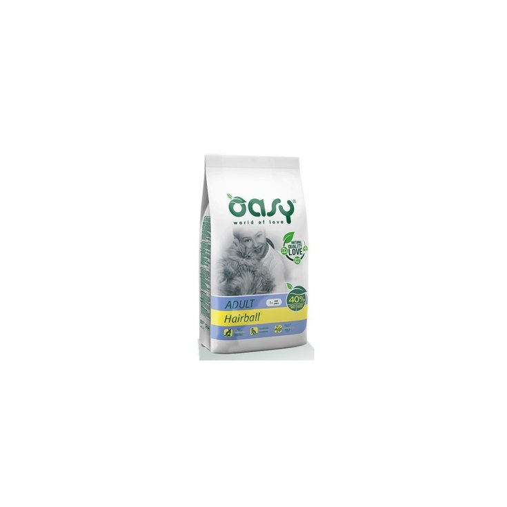 OASY SEC CHAT AD BOULES DE POILS 300G