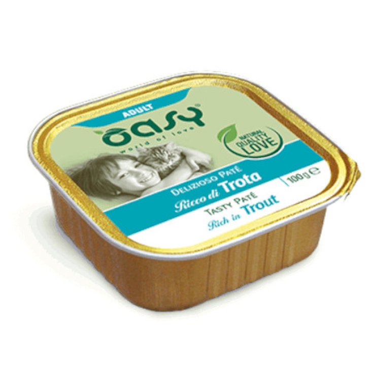 OASY WET CAT DE PATE DE TRUITE