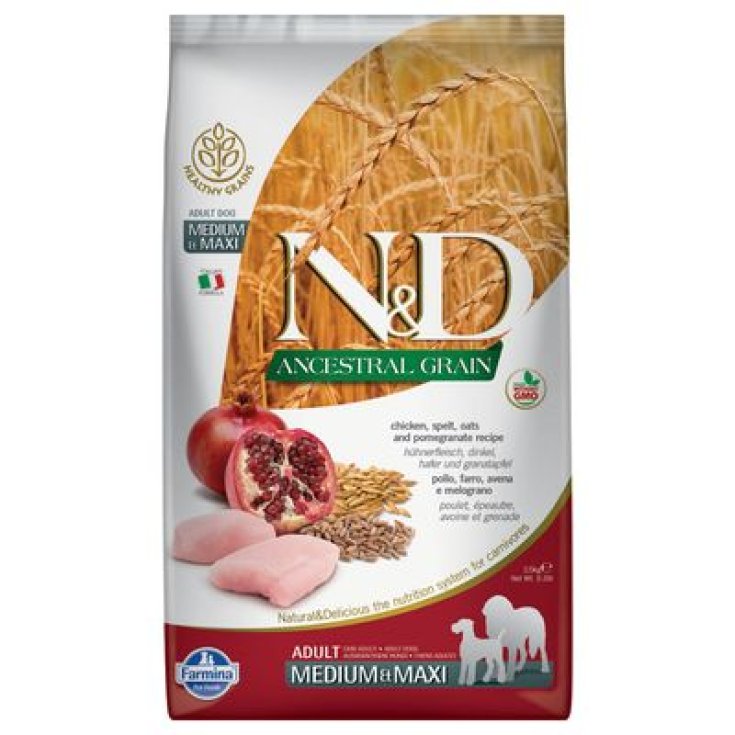 N&D DOG CITROUILLE CANARD AD MN2KG