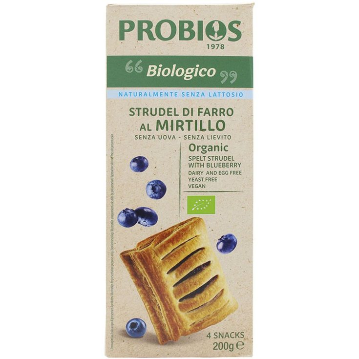 Break & Bio Épeautre Myrtille Strudel Probios 4x50g