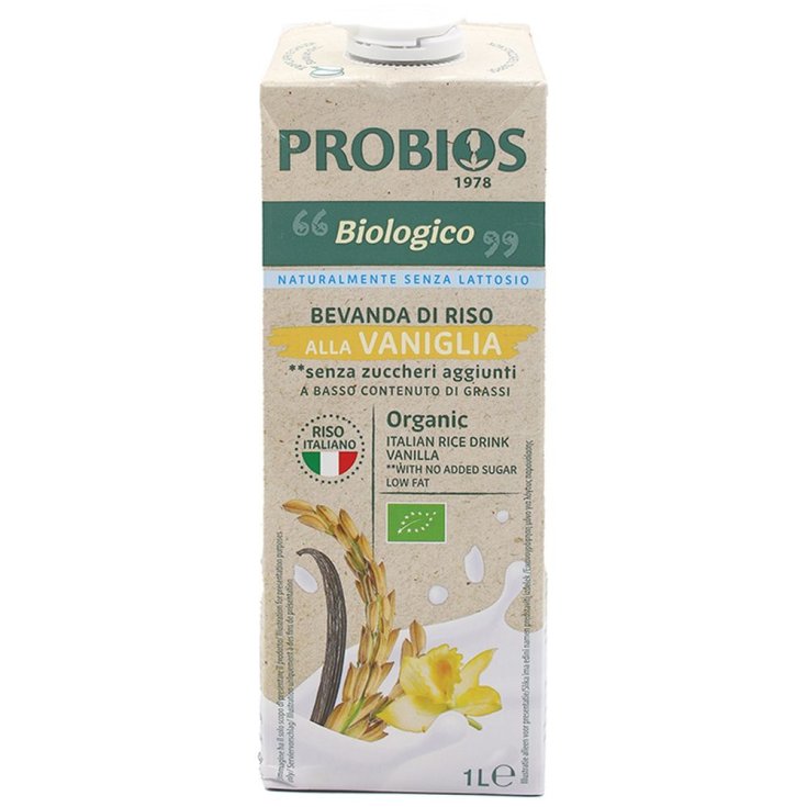 Rice & Rice Probios Boisson de riz à la vanille 1l