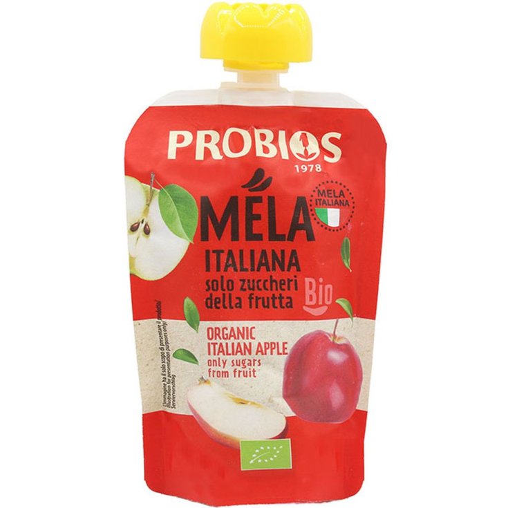 Pulpe 100% Pomme Italienne Probios Doypack 100g