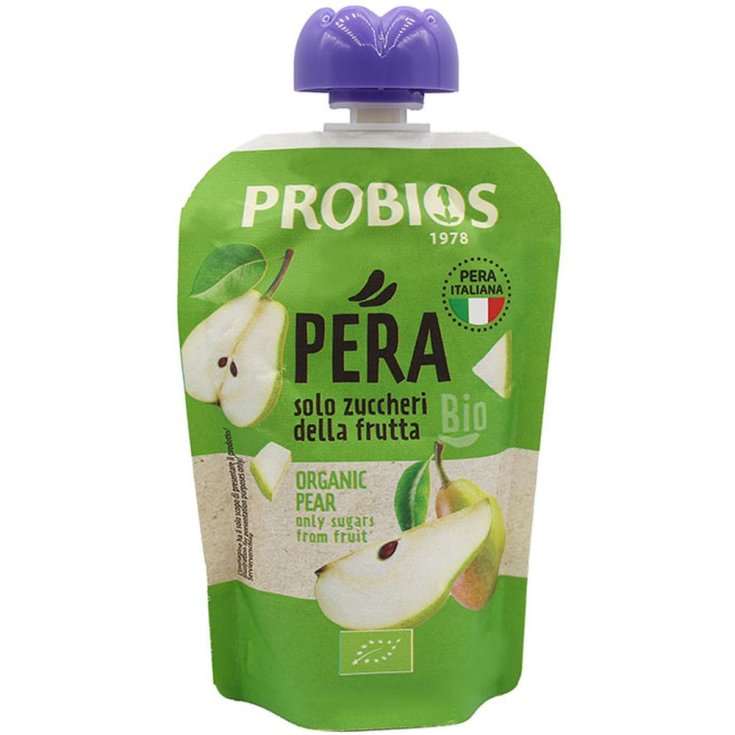 Pulpe 100% Poire Italienne Probios Doypack 100g