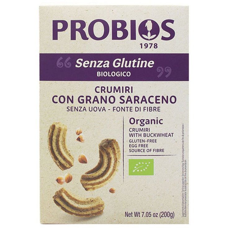 Crumiri Au Sarrasin Sans Gluten Probios 200g