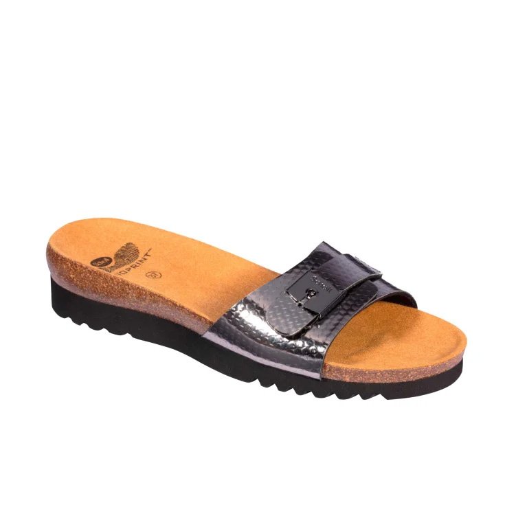 Dr. Scholl Ginni Géométrique Imprimé Argent Pescura 41