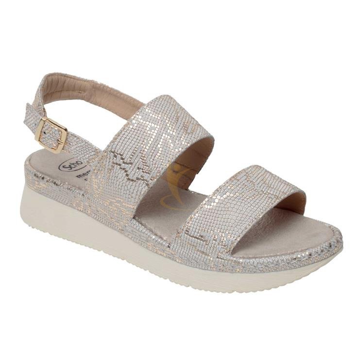 Allyson Cuir Imprimé Blanc40