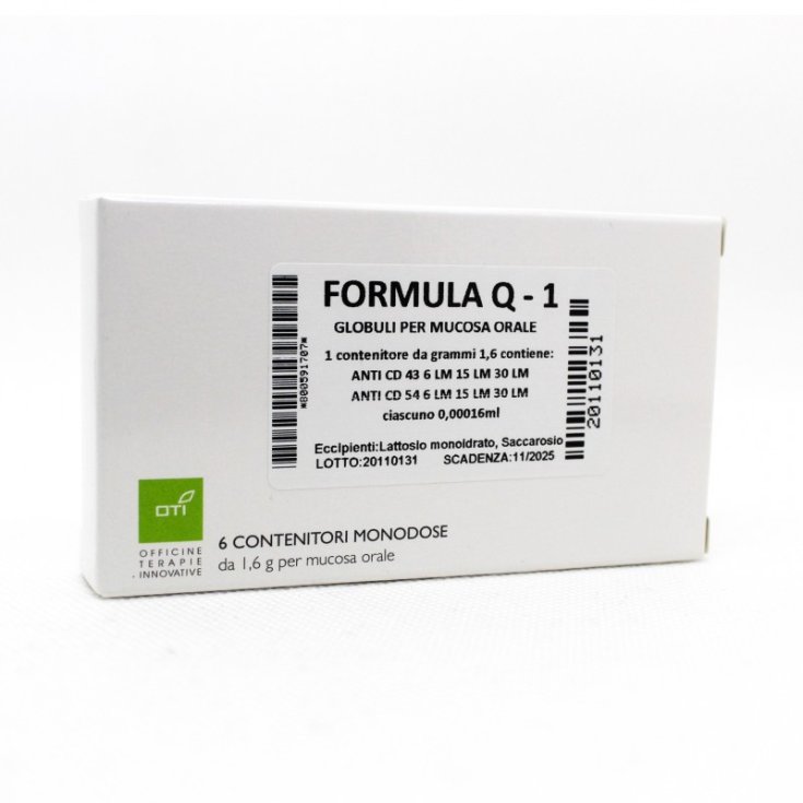 OTI Formula Q1 6 doses de cellules sanguines