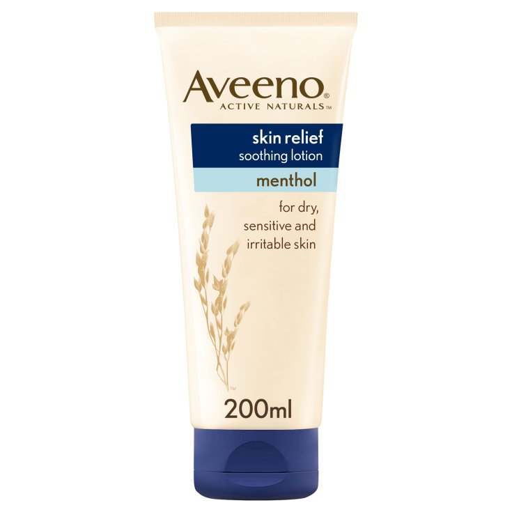 Aveeno® Crème hydratante apaisante au menthol Soulagement de la peau 200 ml