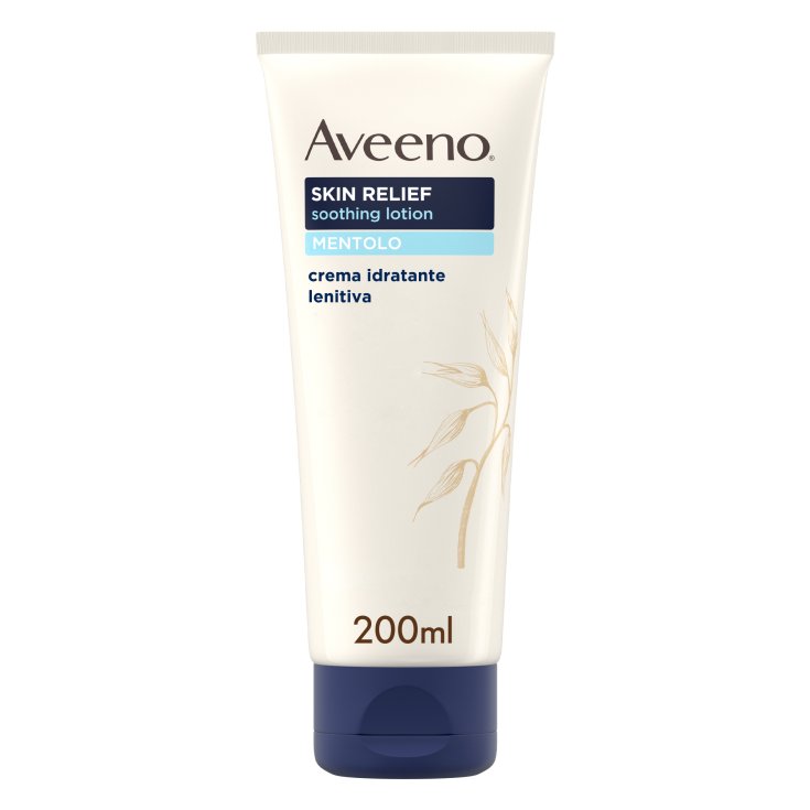 Aveeno® Crème hydratante apaisante au menthol Soulagement de la peau 200 ml