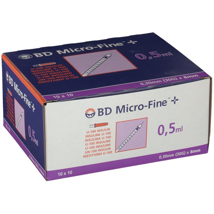 Micro-Fine G30 0,5 ml BD 30 Pièces