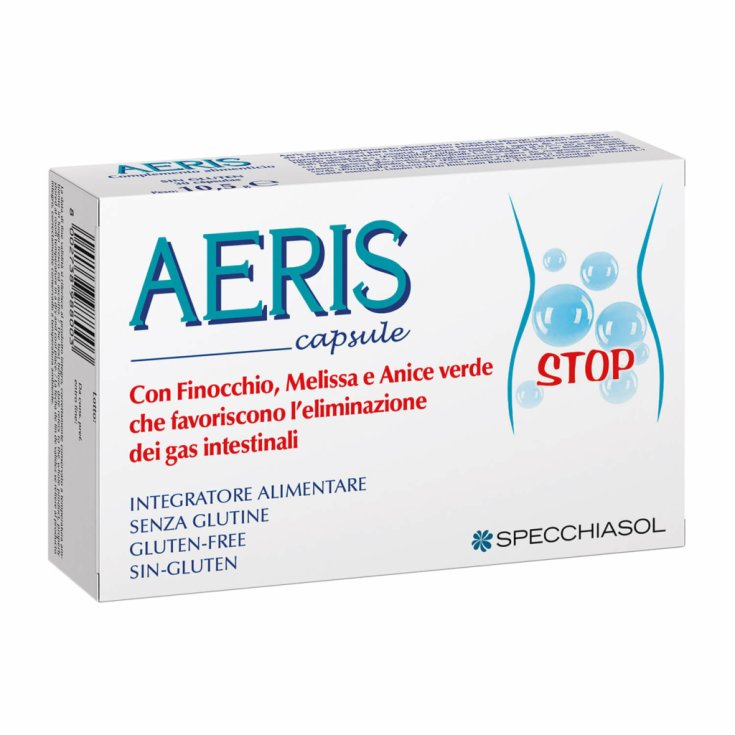 Specchiasol Aeris Gélule Complément Alimentaire Sans Gluten 30 Gélules