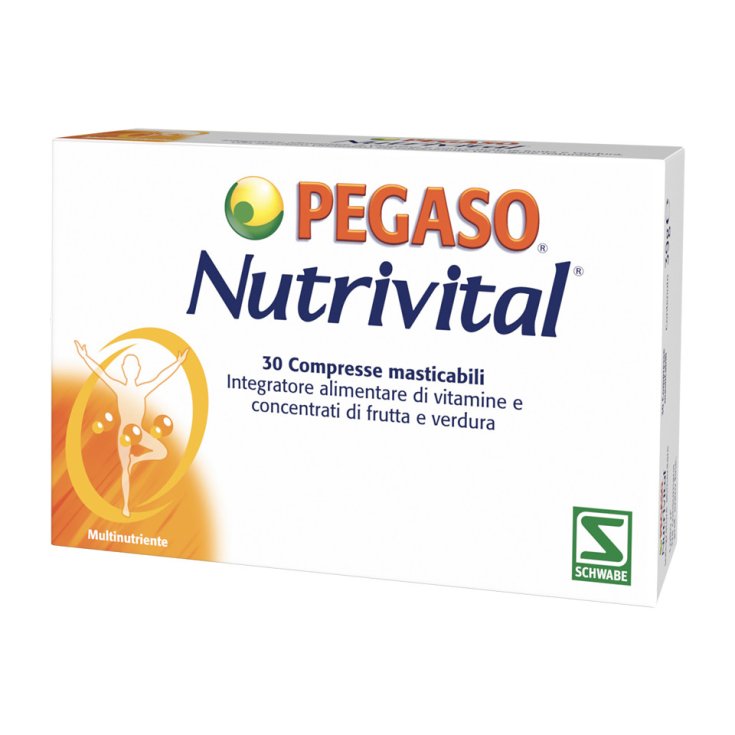 Pegaso® Nutrivital® Complément Alimentaire 30 Comprimés à Croquer