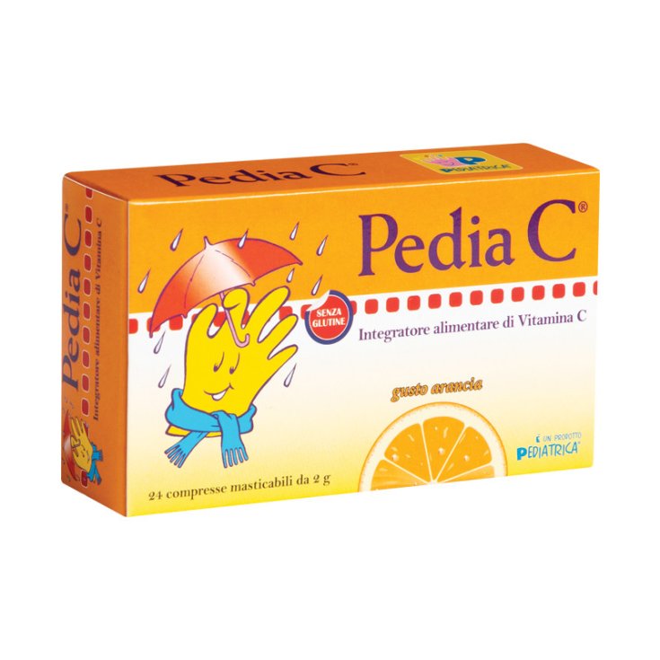 Pedia C® PÉDIATRIQUE Orange® 24 Comprimés à Croquer