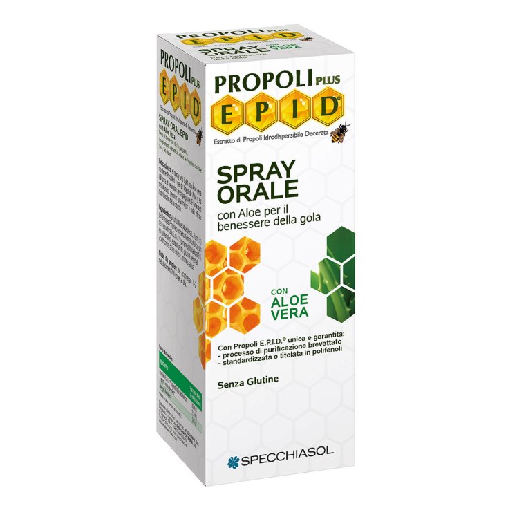 Specchiasol Epid® Spray Buccal A l'Aloès 15 ml