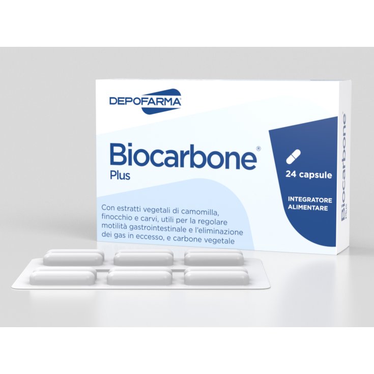 Depofarma BioCarbone Plus Complément Alimentaire 12 Gélules