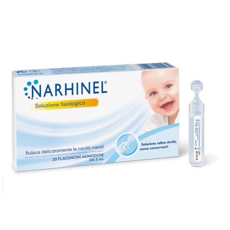 Narhinel Solution Physiologique 20 Ampoules