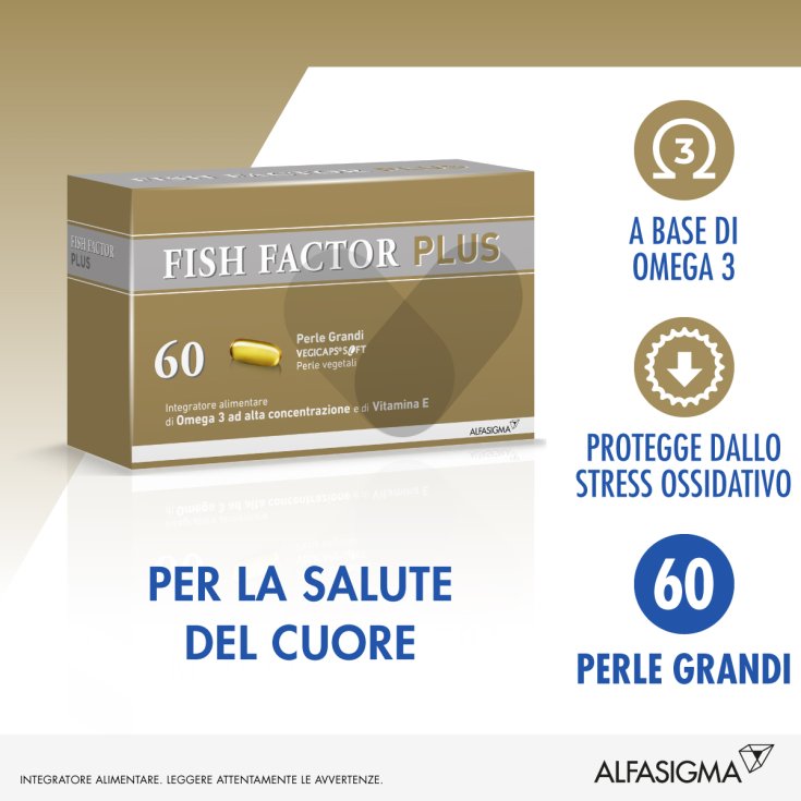 Fish Factor Plus Alfasigma 60 grosses perles