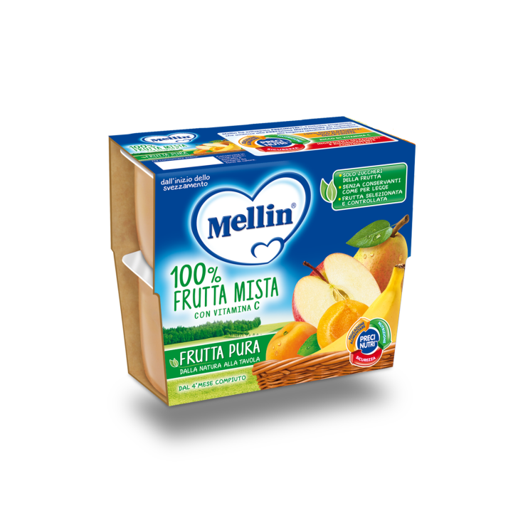 Mix Pur Fruit Mellin 4x100g