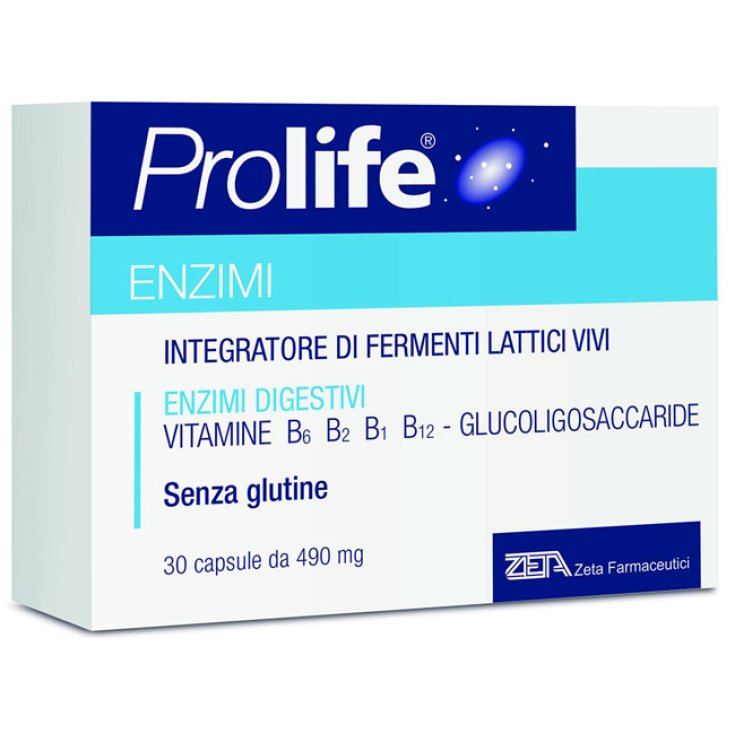 ProLife Enzimi Zeta Pharmaceuticals 30 Gélules