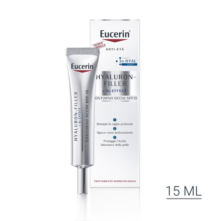 Hyaluron-Filler Contour des Yeux SPF15 Eucerin 15 ml