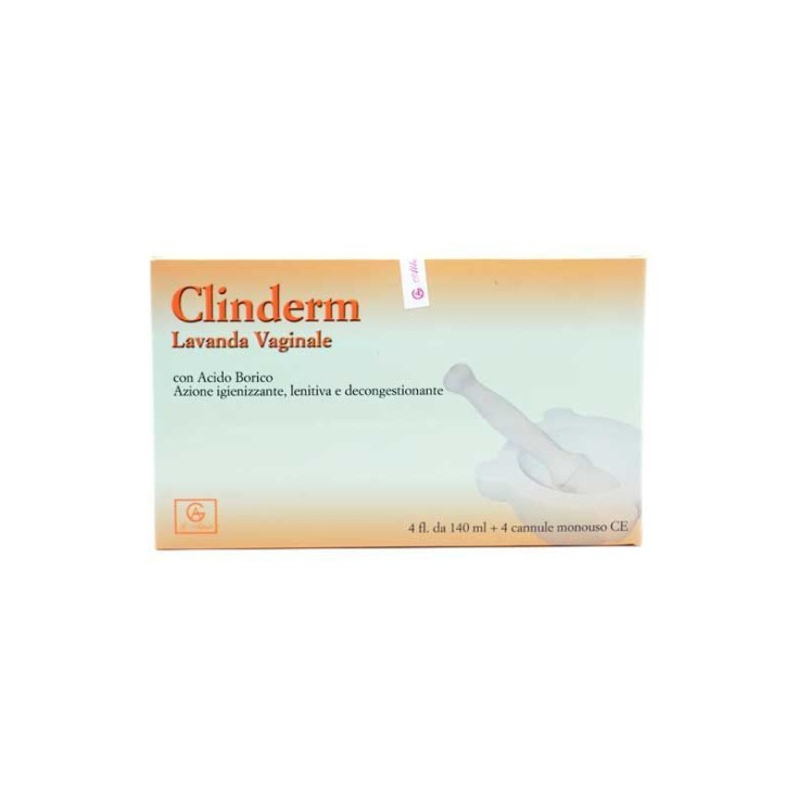 Clinderm Lavande Vaginale 4 Bouteilles De 140ml