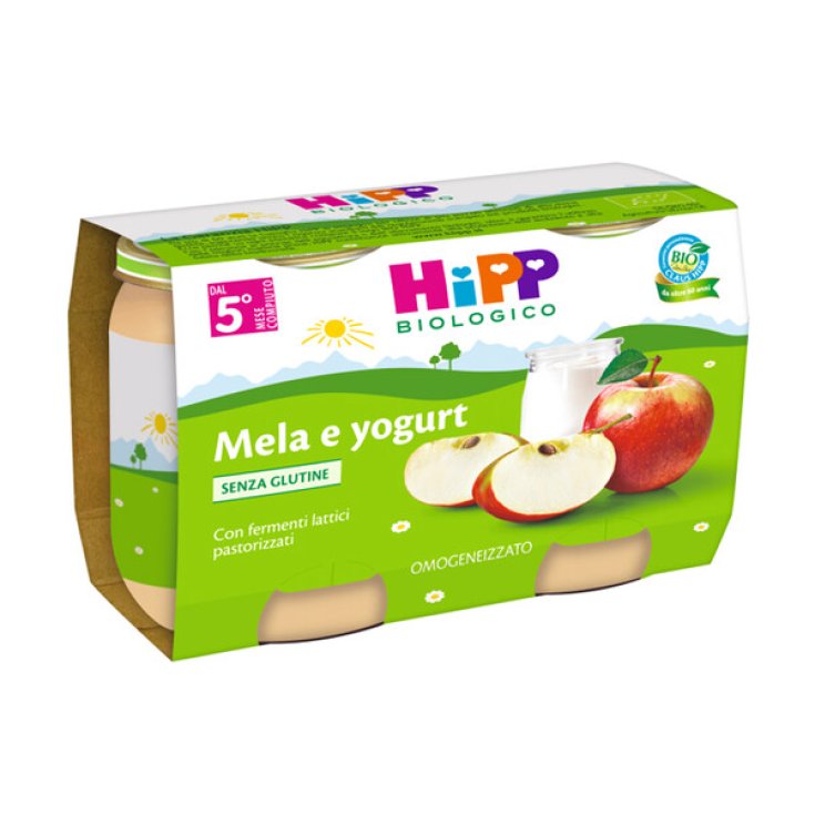 Yaourt Aux Pommes HiPP Bio 2x125g