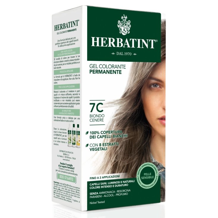 Herbatint Natural Color Nuance 7c Blond Cendré 135ml