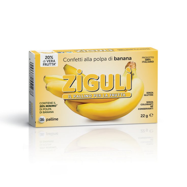 Ziguli Banane 36 Boules 22g