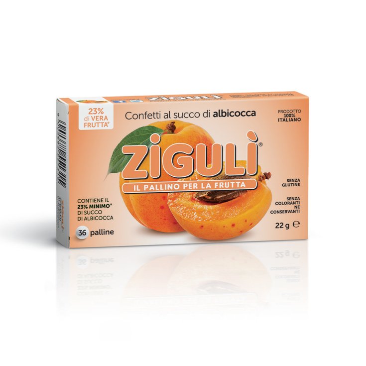 Ziguli Abricot 36 Boules 22g