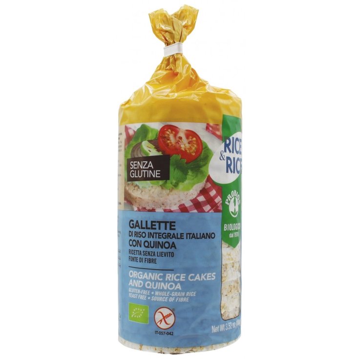 Riz & Riz Galettes De Riz Au Quinoa Probios 100g