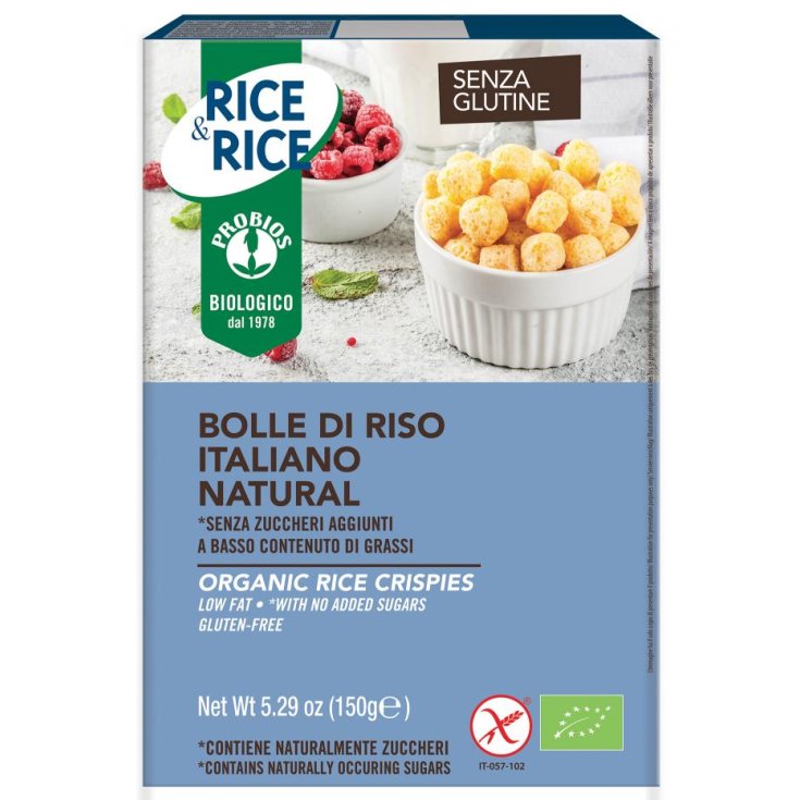 Rice & Rice Natural Probios Bulles de Riz 150g