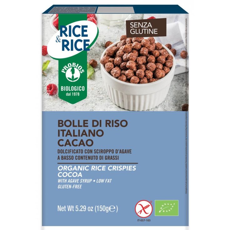 Riz & Riz Bulles De Riz Au Cacao Probios 150g