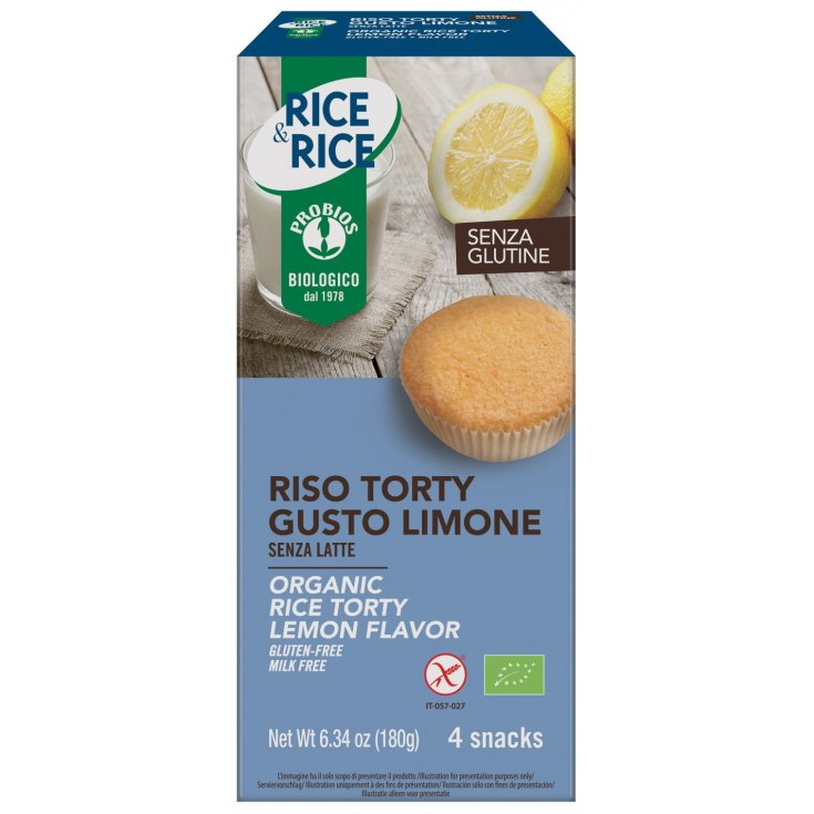 Rice & Rice Torty Rice Au Citron Probios 4x45g