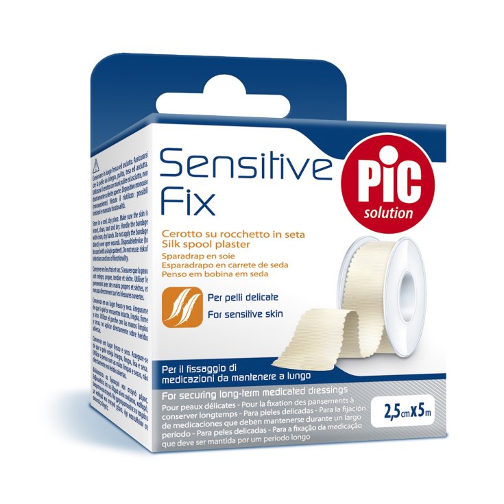 Pic Sensitive Fix Silk Patch 2,5cmx5m Avec Découpe