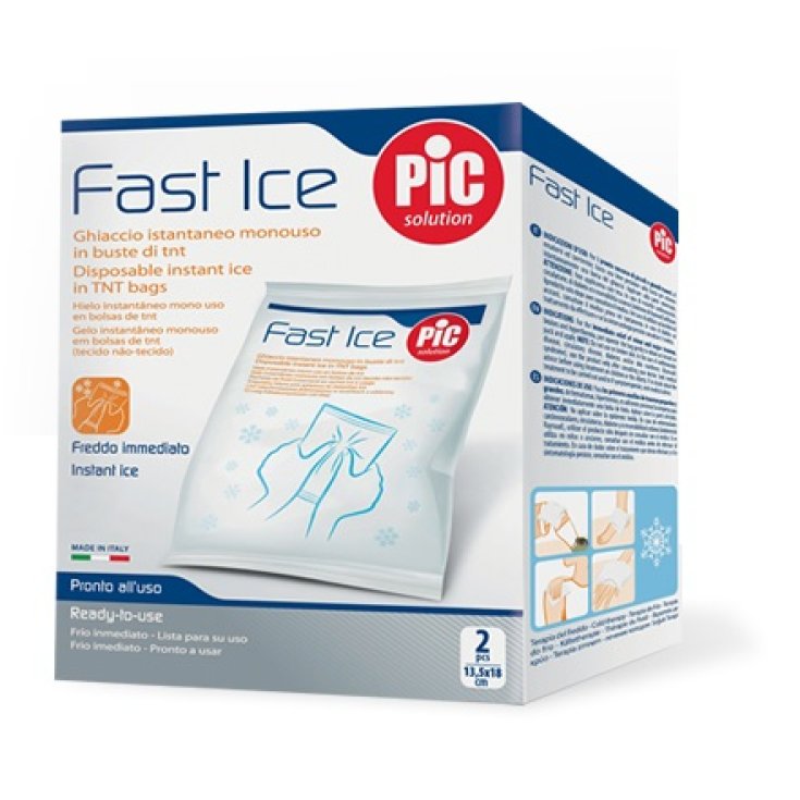 Pic Solution Fast Ice Glace Instantanée Confort Jetable 2 Pièces