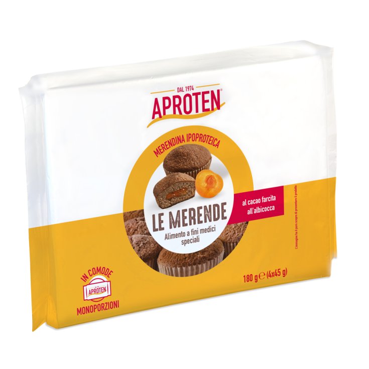 Aproten Snack Au Cacao Et Abricot Hypoprotéique Sans Sucre 180g