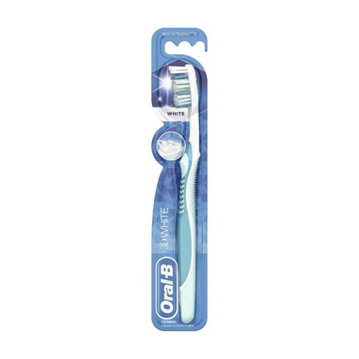 Brosse à dents manuelle Oral-B® 3D White 40 Medium