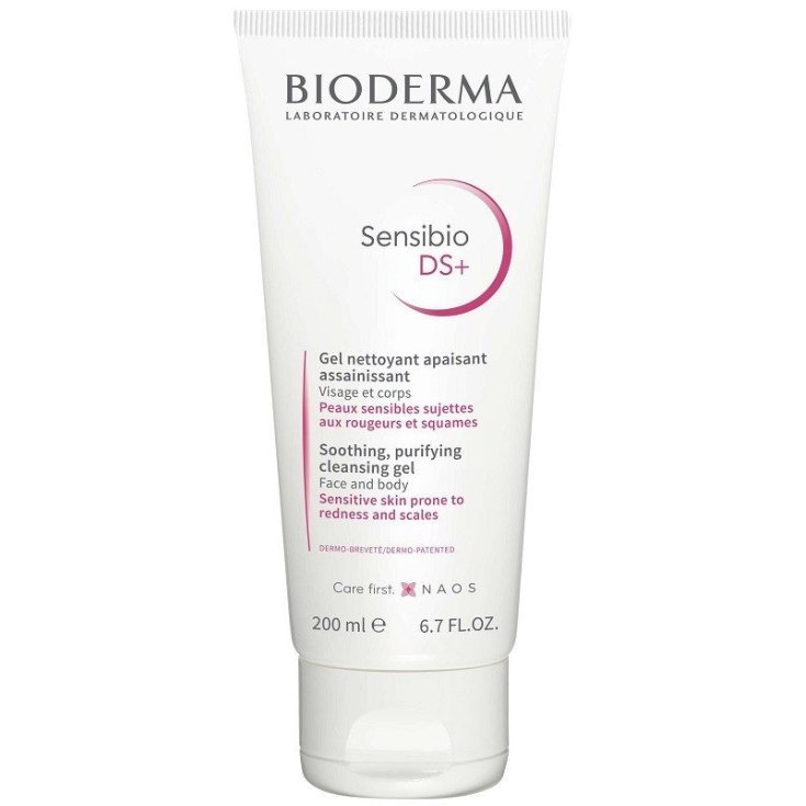 Bioderma Sensibio Ds+ Gel Gel Nettoyant Apaisant Purifiant 200 ml