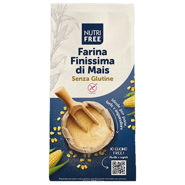 NUTRIFREE Farine de Maïs Extra Fine Sans Gluten 500g