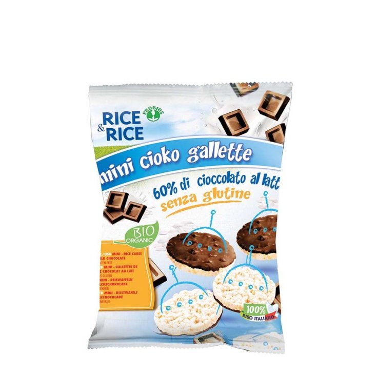 Rice & Rice Mini Cioko Gallette Au Chocolat Noir Probios 60g