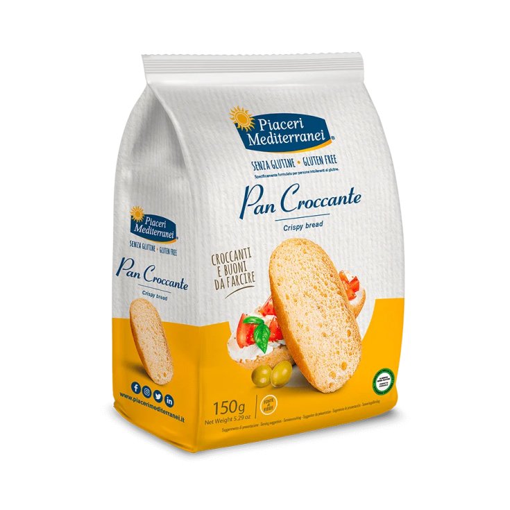 Piaceri Mediterranei Poêle Croquante Sans Gluten 150g