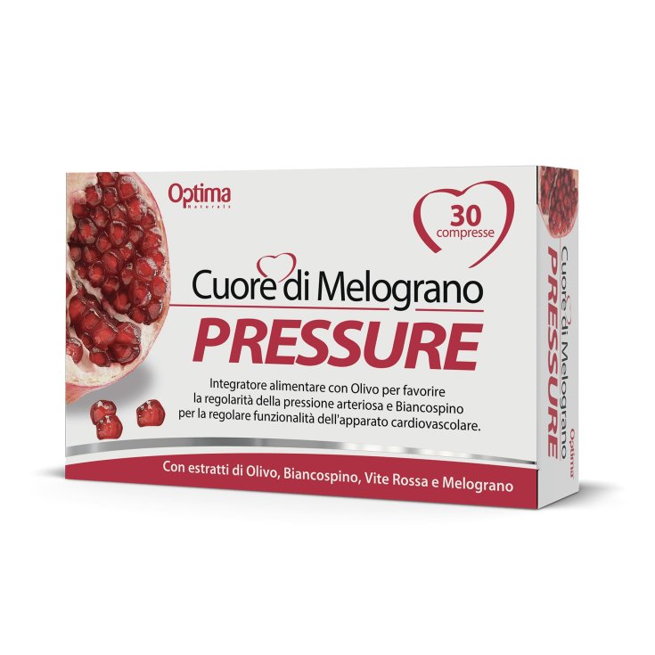 Pression Cœur De Grenade® Optima Naturals 30 Comprimés