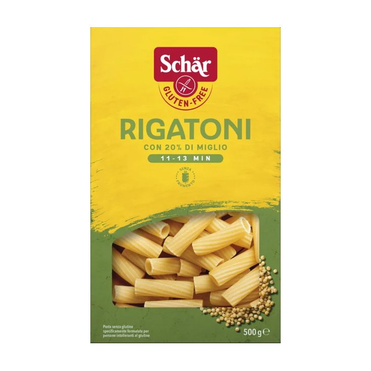 Schar Pâtes Rigatoni Sans Gluten 500g