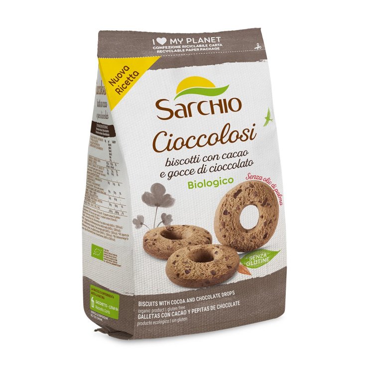 Sarchio Galletas Bio Avec Pepitas Choc Puro 200g