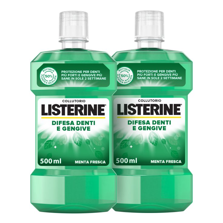 Listerine® Défense Dents Et Gencives 2x500ml