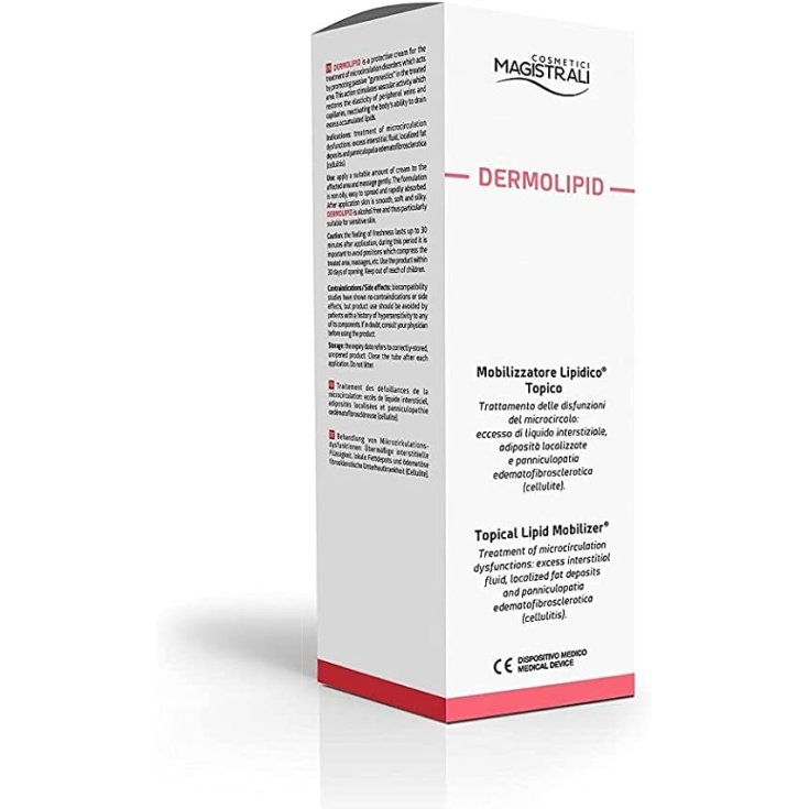 Dermolipid Crème Topique Mobilisante des Lipides Tube 200 ml
