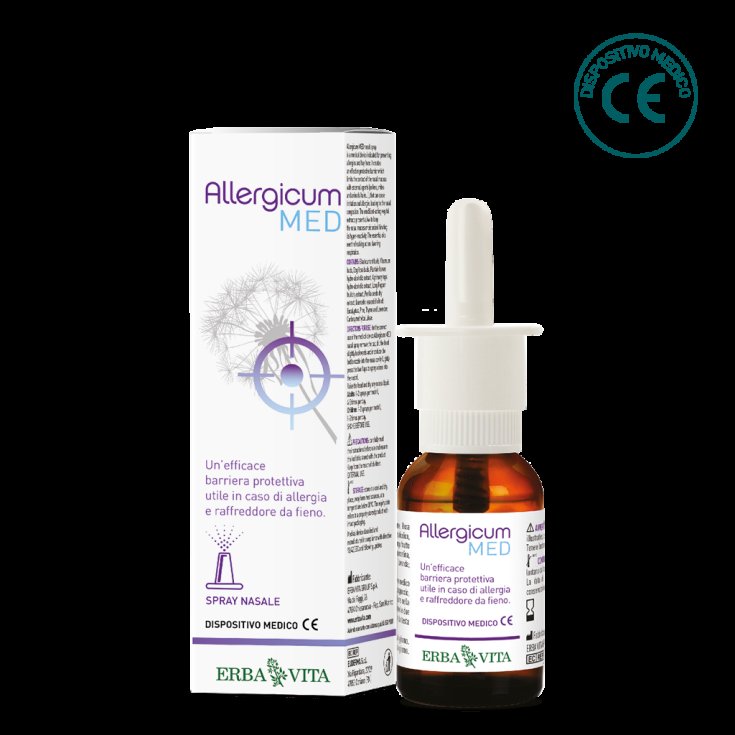 ErbaVita Allergicum MED Spray Nasal Dispositif Médical 30 ml