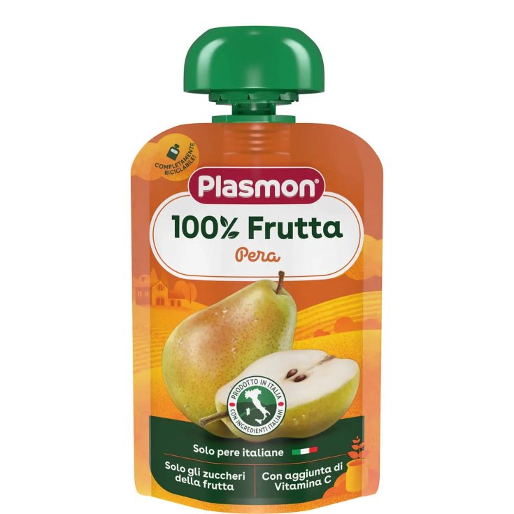 Plasmon Smoothie Squeeze E Gusta Gusto Poire 100ml