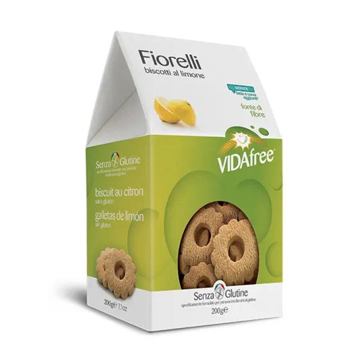 Vidafree Fiorelli Biscuits au Citron Sans Gluten 200g